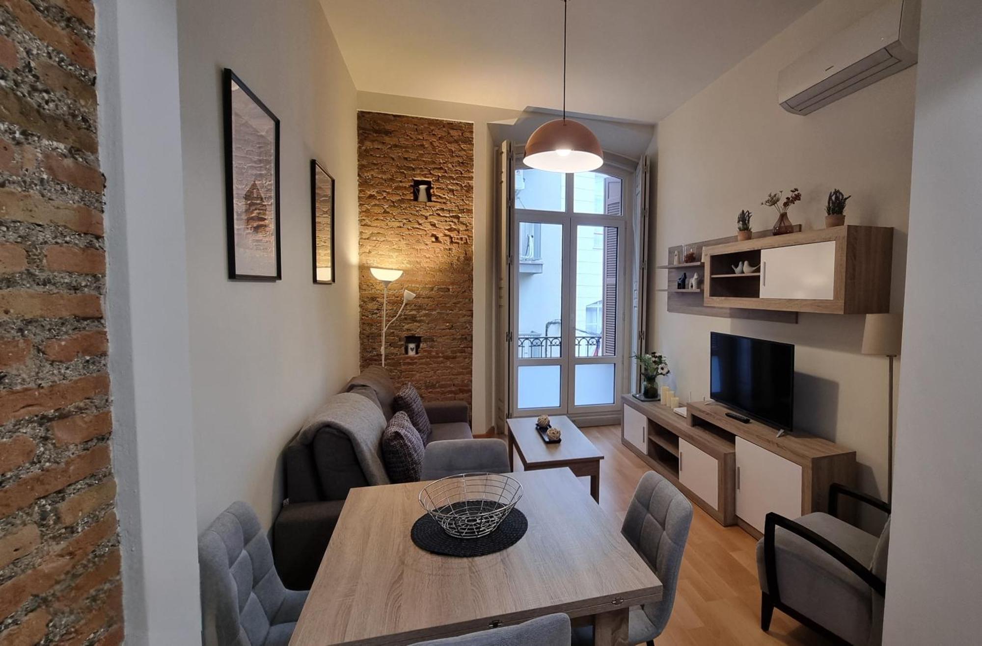 Rosa 2 Bedrooms In City Center Málaga Dış mekan fotoğraf